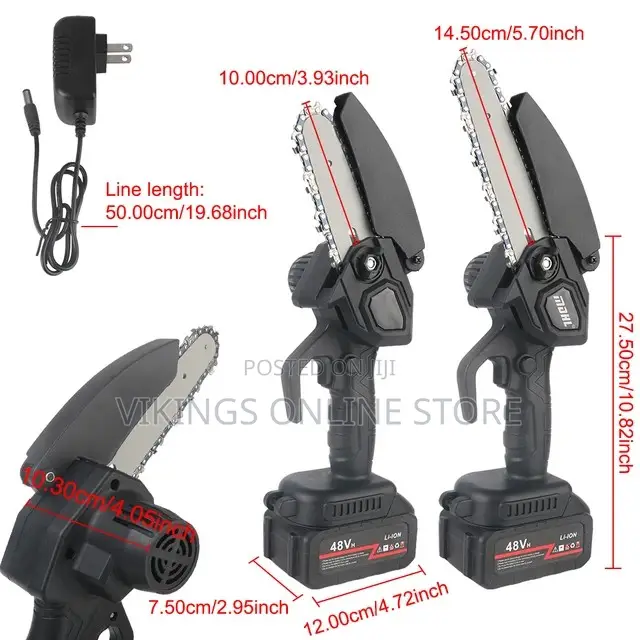 Rechargeable Portable Chainsaw