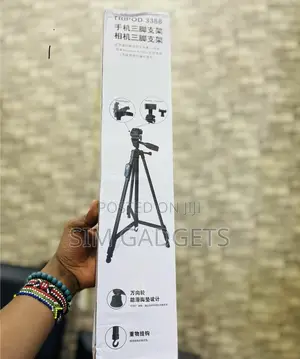 Tripod Camera Stand. (3). Bluetooth