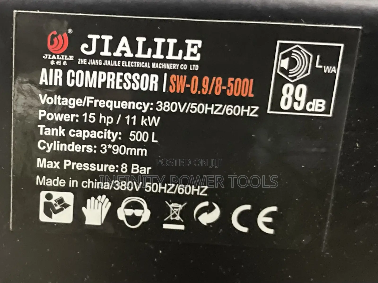 Compressor 500l 3 Phase