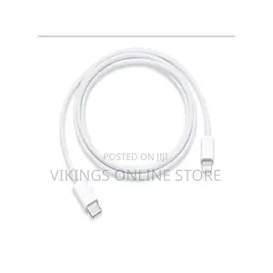 USB Type-C to iPhone 20W Fast Charge Cable, - White