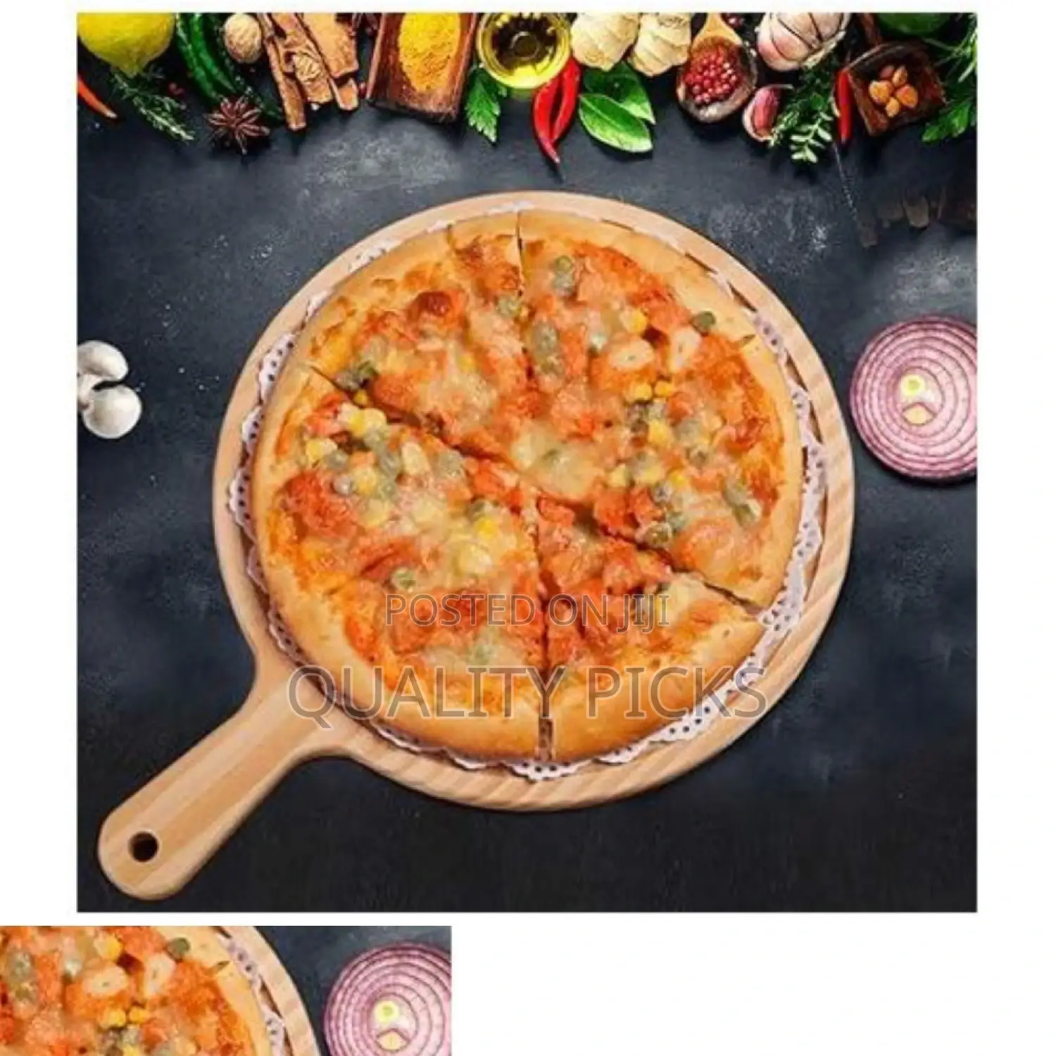 Brand Wooden Pizza Tray