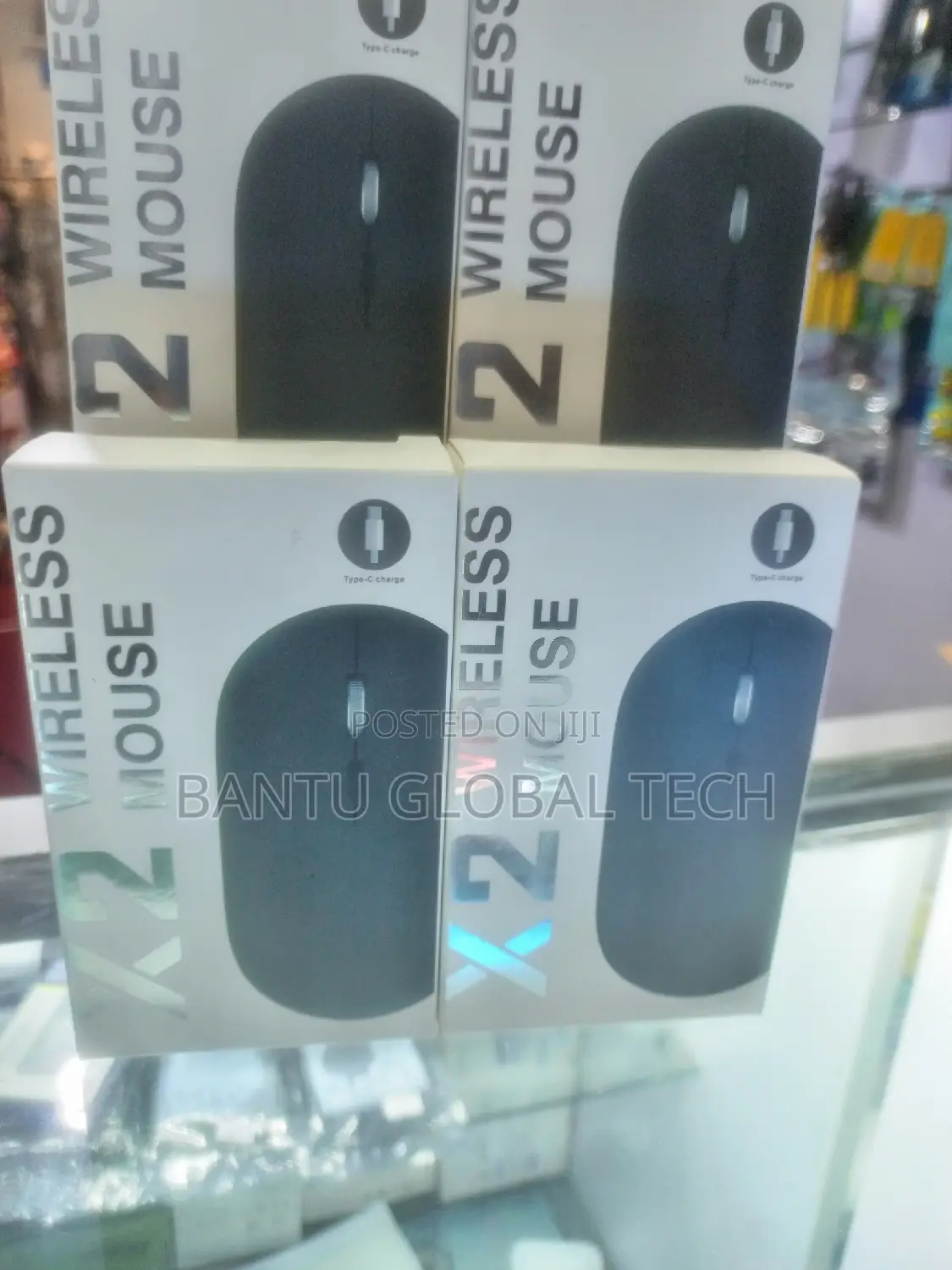 Wireless+Bluetooth Rechargeable Mouse