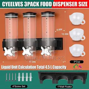 Wall Mounted Dry Food Dispenser