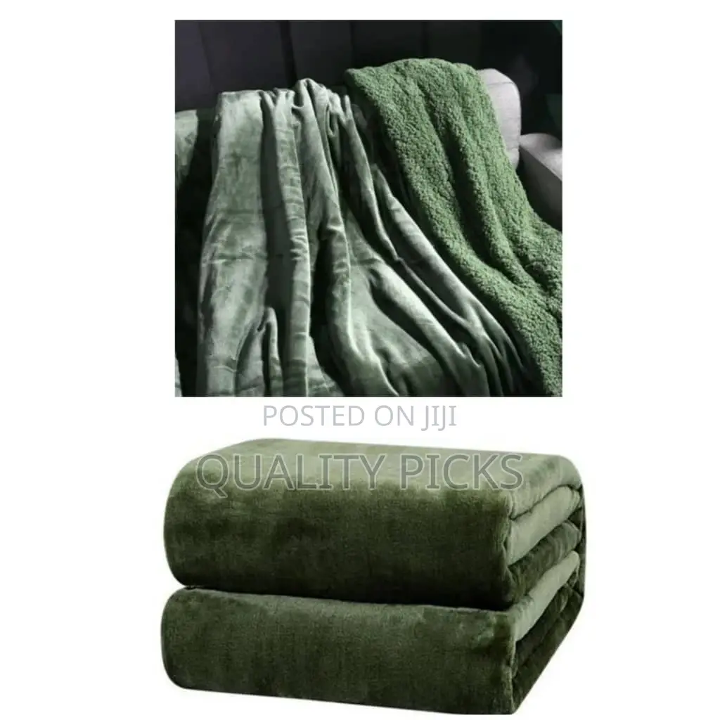 Green Fleece Blanket