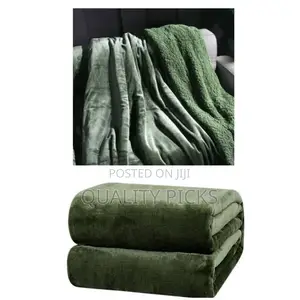 Green Fleece Blanket