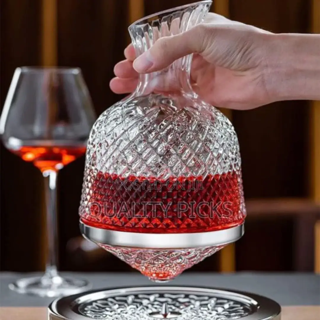 Crystal Wine Jar