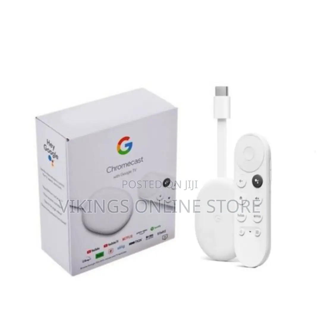 Google Chromecast With Tv - White
