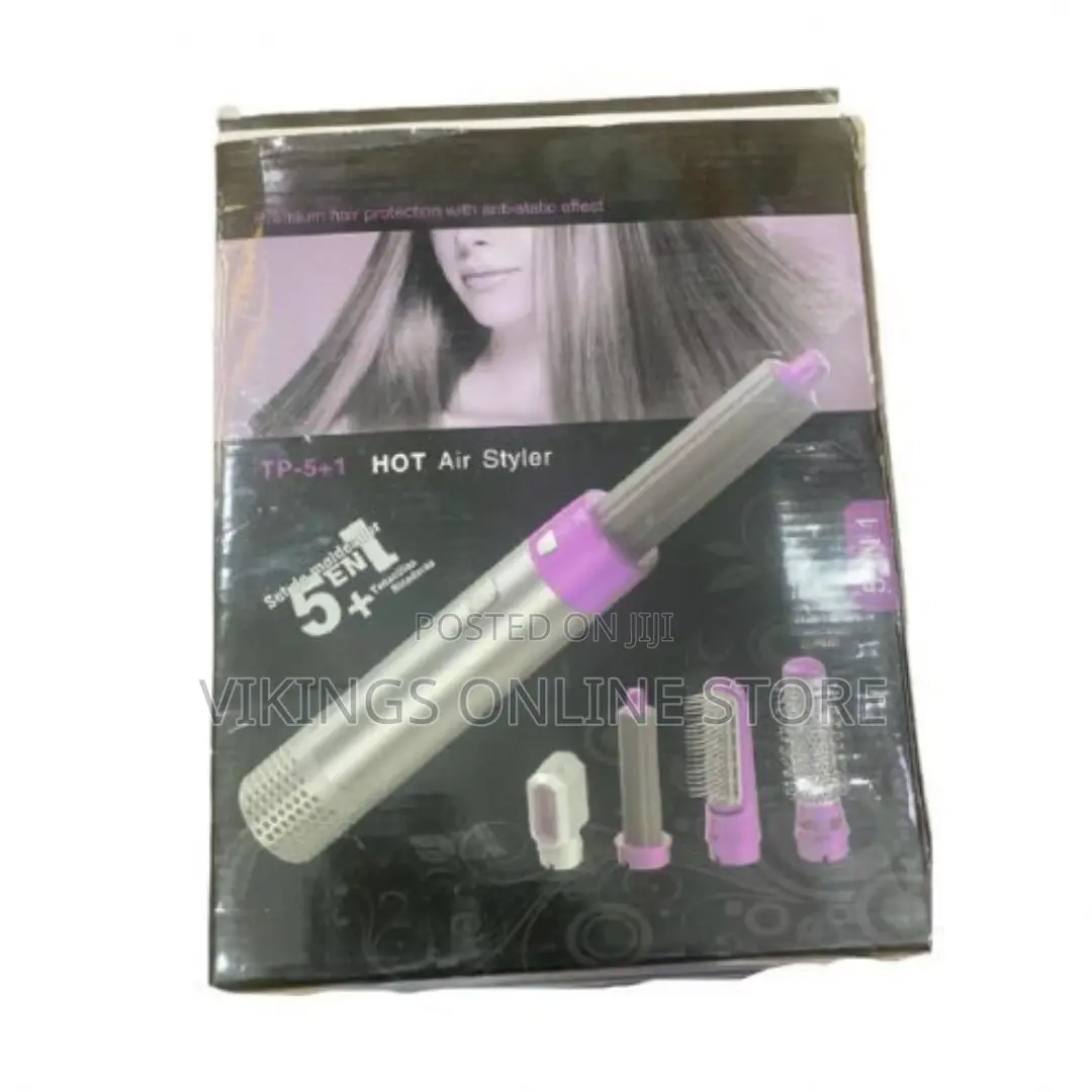 Hair Dryer Styler Straightener - Black