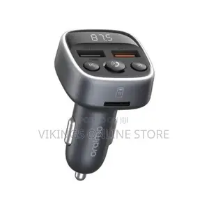 Oraimo Car Modulator With 18W Fast Charging - Black