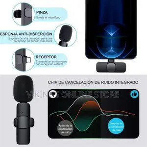 General Wireless Microphone- Black