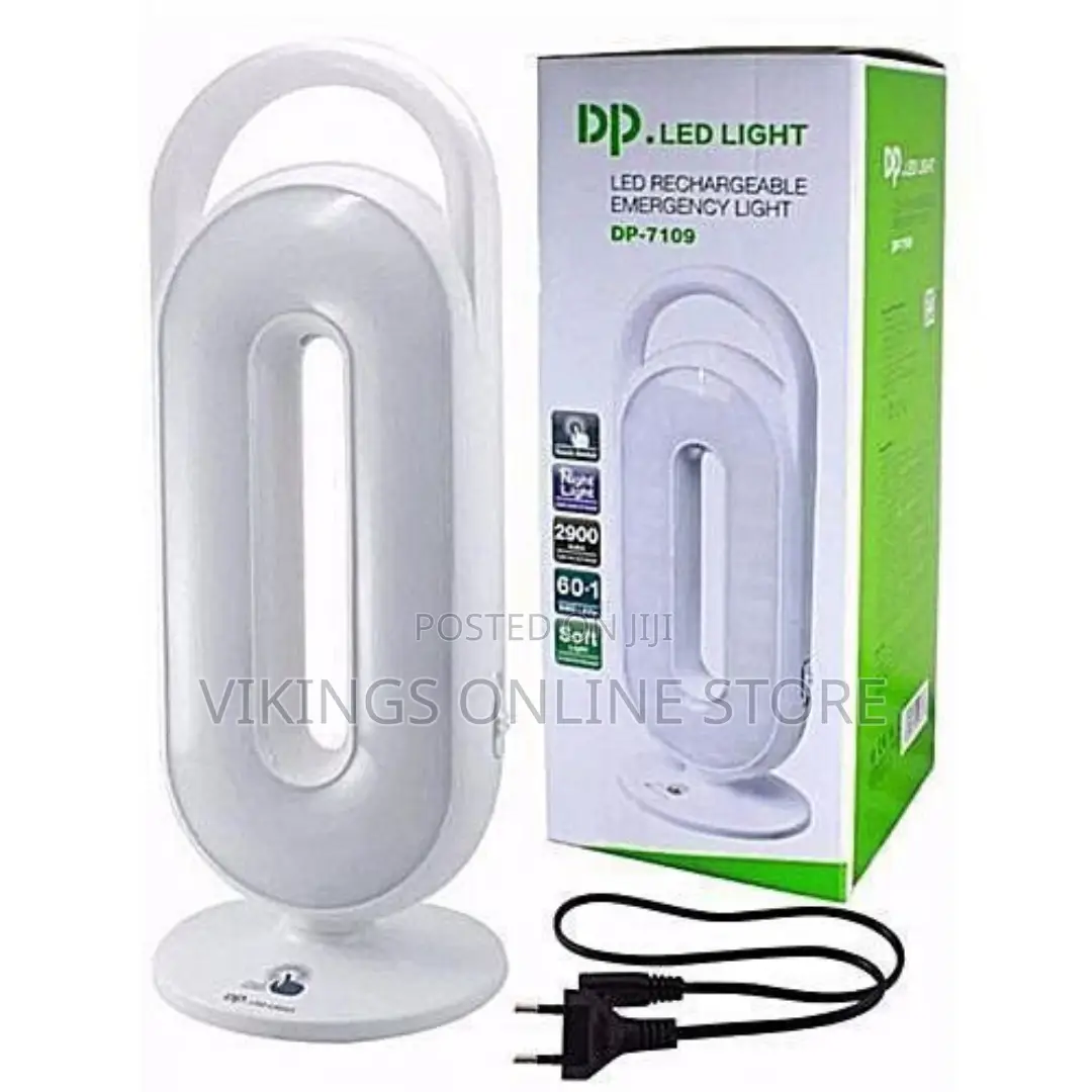 Dp LED Rechargeable Emergency Light DP-7109 - White