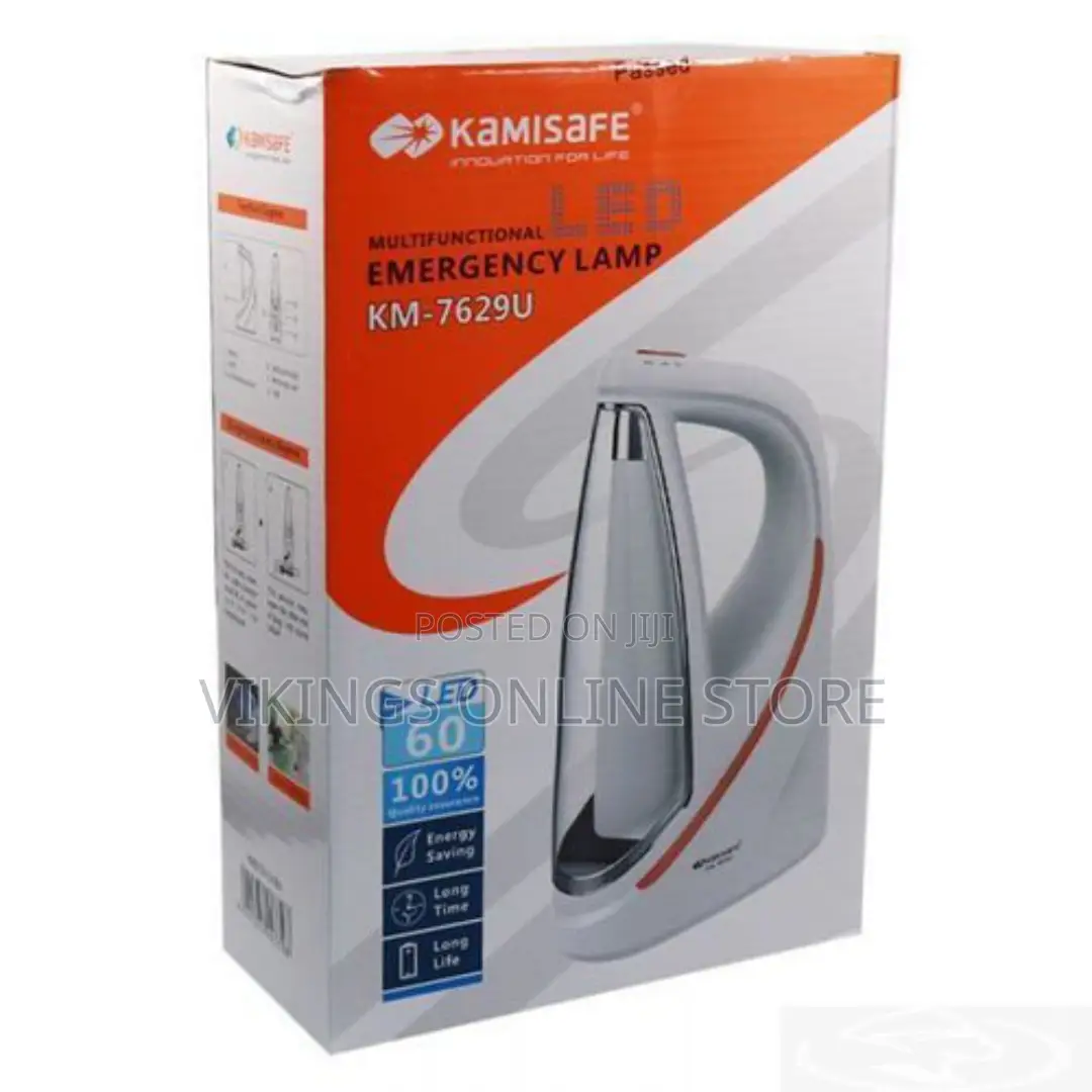 Kamisafe Rechargeable Emergency Light - White