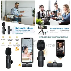 Apple Wireless Lavalier Microphone, - Black