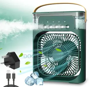 3 in 1 Air Humidifier Cooling USB Fan for Desk