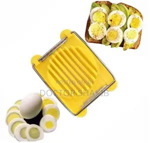 Durable Stainless Steel Hard Boiled Egg Slicer/ Cutter