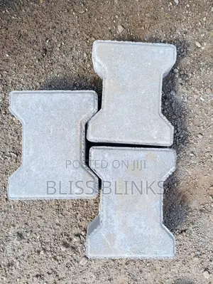 Double T Pavers 60mm Thick.