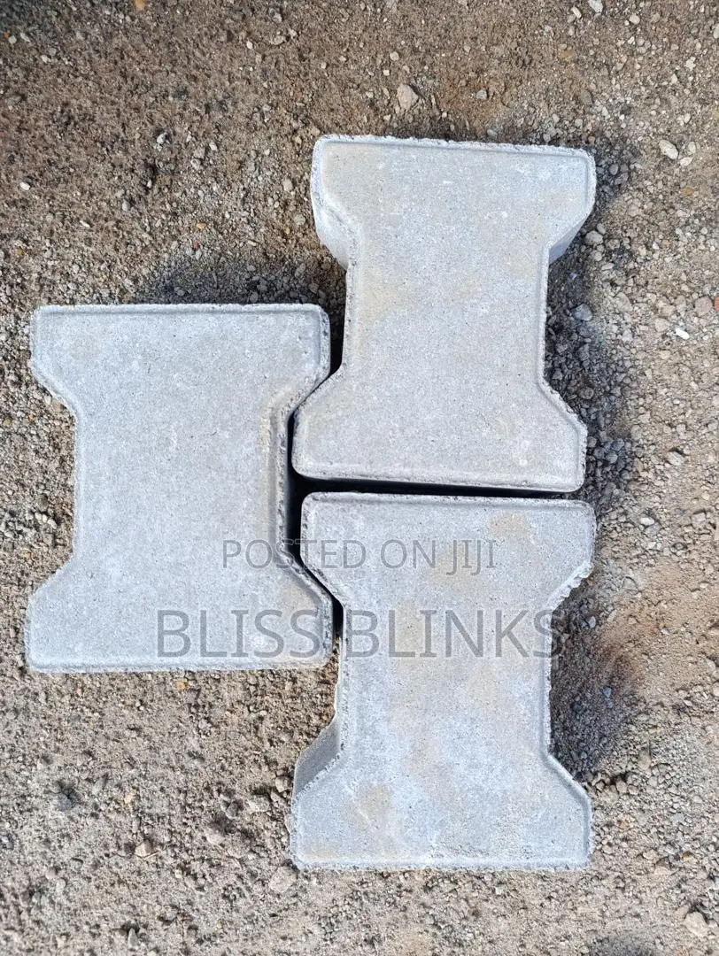 Double T Pavers 60mm Thick.