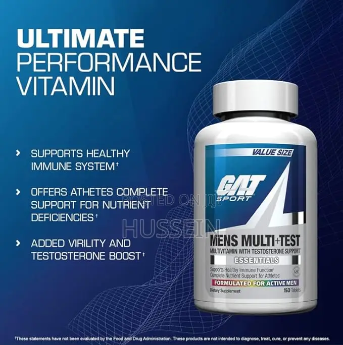 GAT Sport Men's Premium Multivitamin Testosterone Support