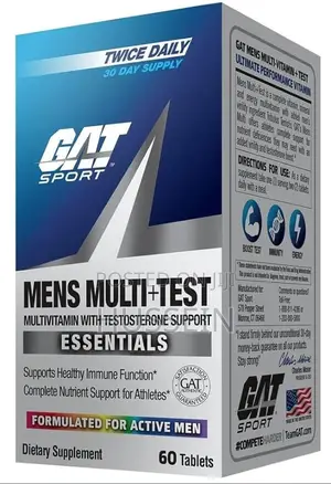 GAT Sport Men's Premium Multivitamin Testosterone Support