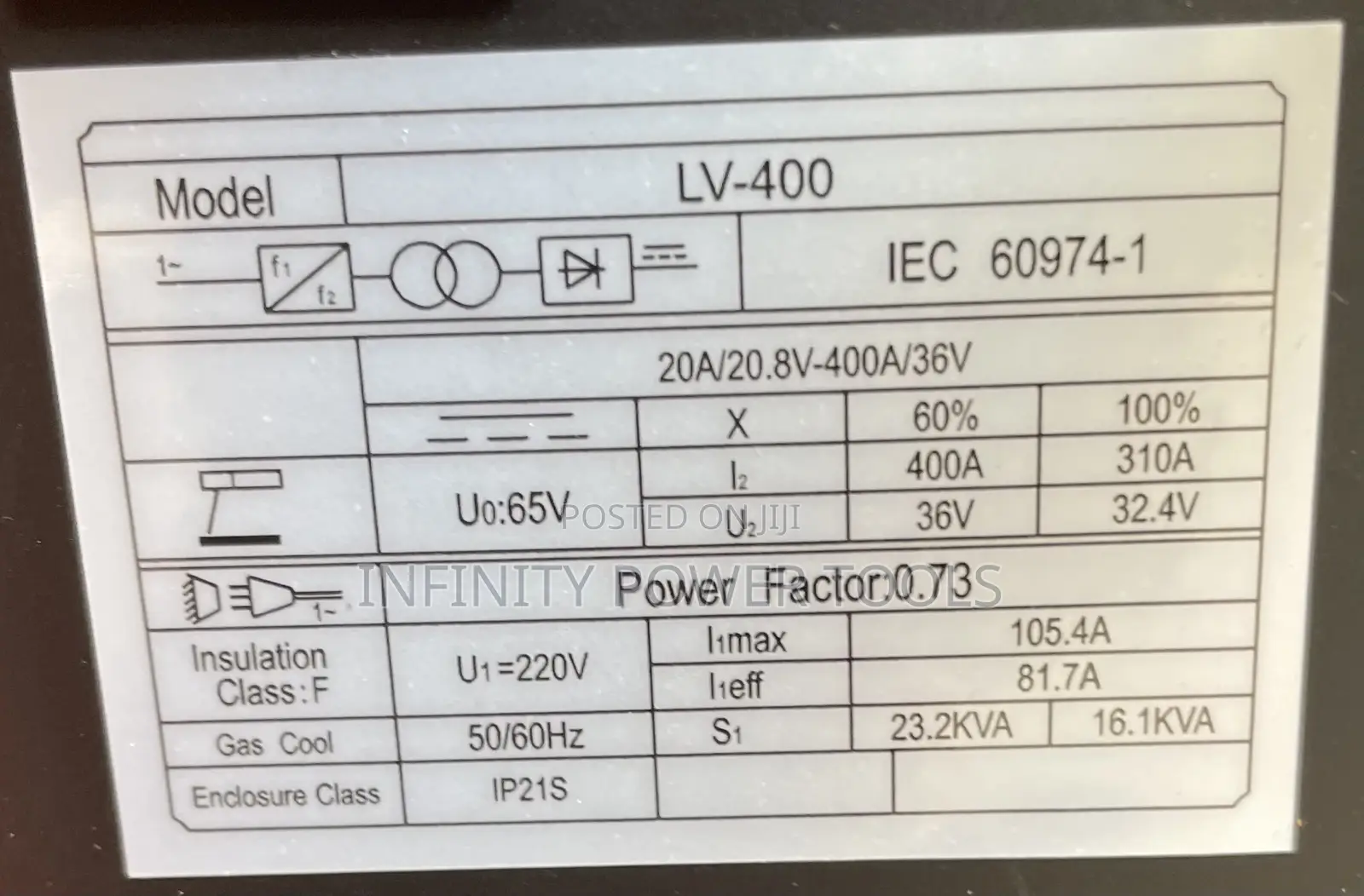Welding Machine LV-400