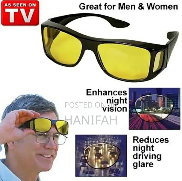 HD Night Vision Driving Glasses