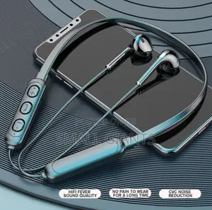 Neck Hanging Wireless Bluetooth Earphones Sports Earbuds