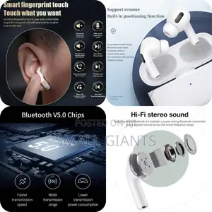 Bluetooth Air PRO 3 Wireless Headset HIFI Fashion Earphone