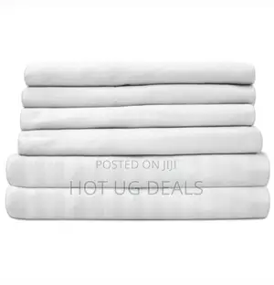 6x6 6pcs Hotel Collection Striped Bedsheets 4 Pillowcases