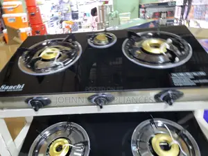Saarch Glass Tripple Gas Burner / Gas Cooker