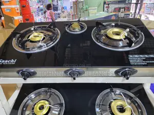 Saarch Glass Tripple Gas Burner / Gas Cooker