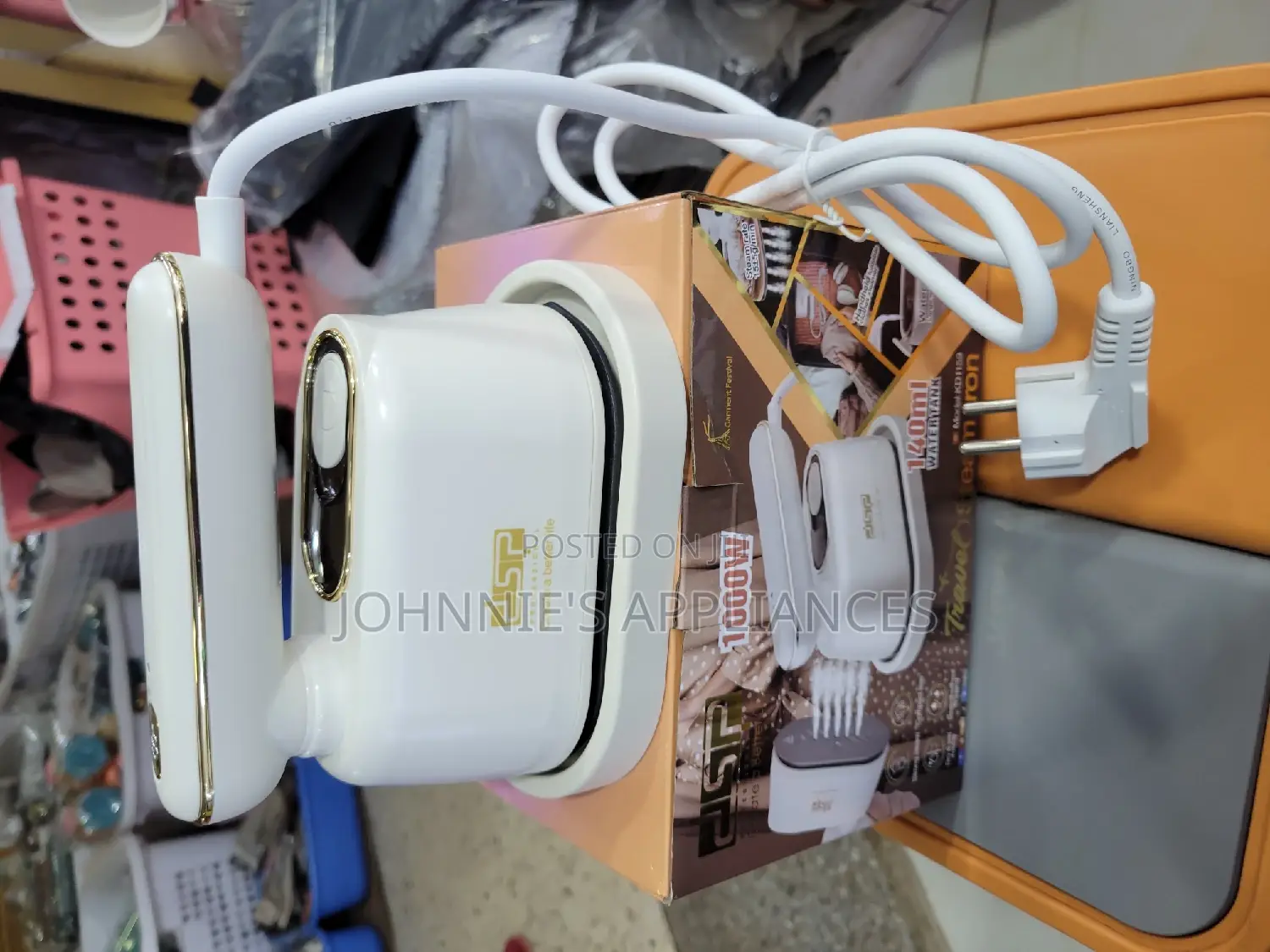 DSP Electric Travel Steam Iron With Handheld Foldable