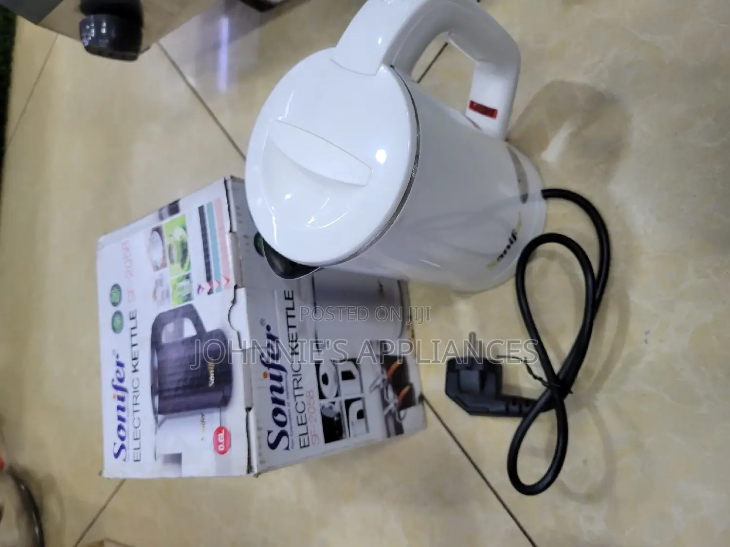 Sonifer Electric Kettle Water Kettle Sf-2058 0.6l