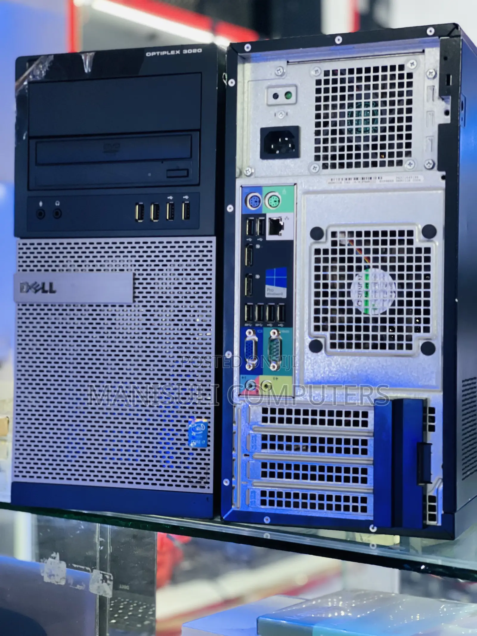 Desktop Computer Dell OptiPlex 7010 4GB Intel Core I7 HDD 500GB