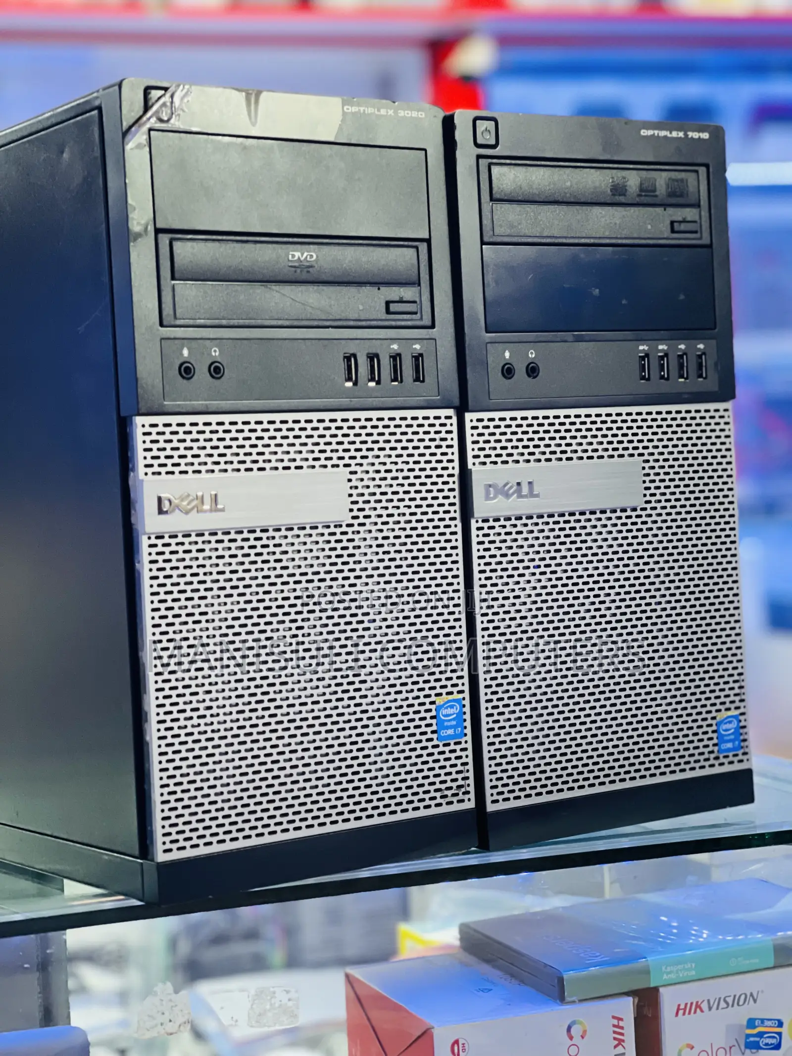 Desktop Computer Dell OptiPlex 7010 4GB Intel Core I7 HDD 500GB