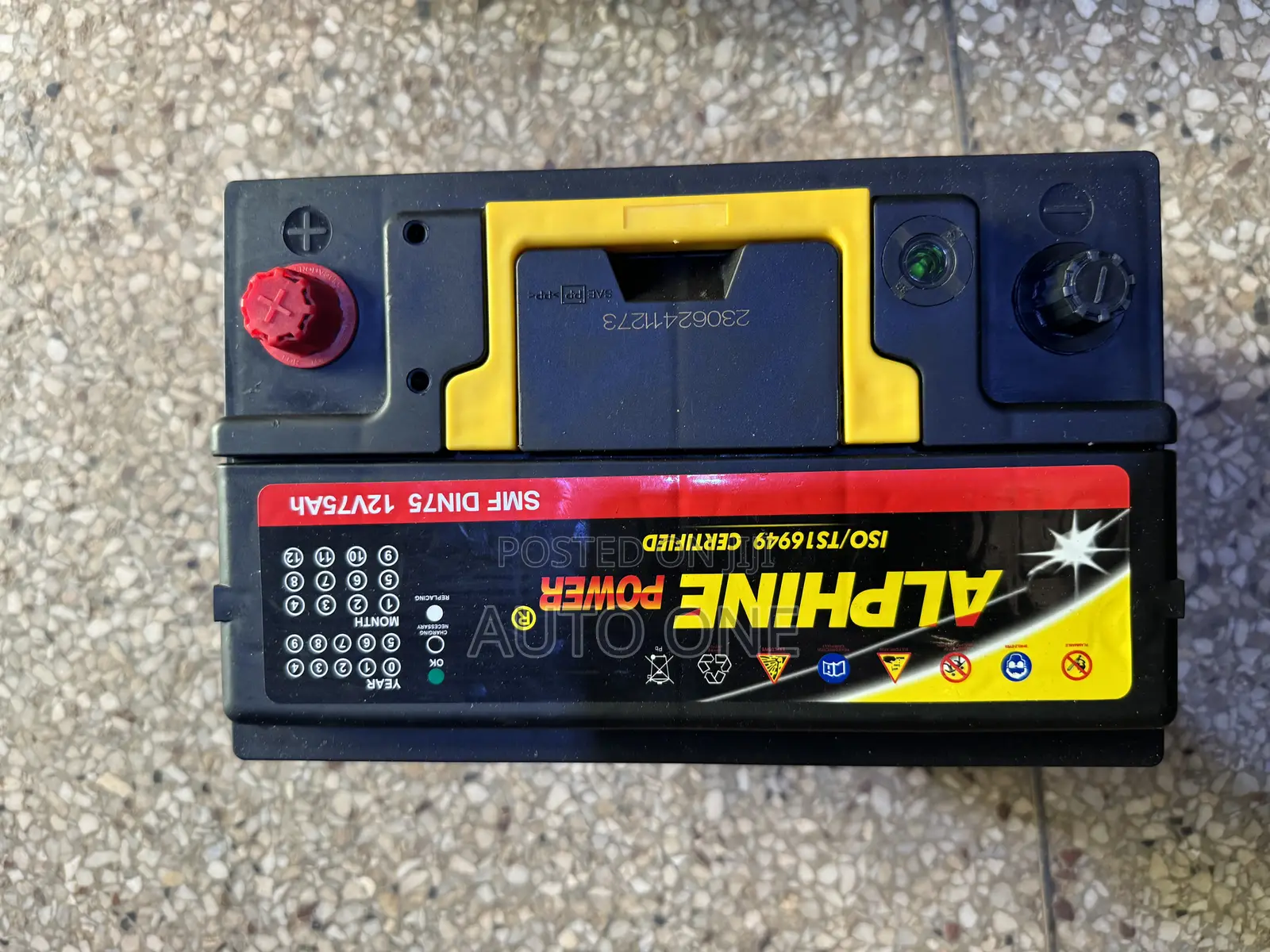 Din75 Alphine Battery