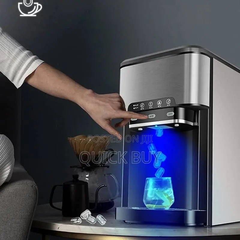 Hot and Cold Water Dispenser With Ice Maker