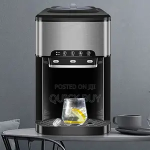 Hot and Cold Water Dispenser With Ice Maker