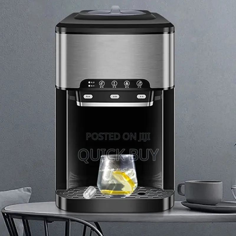 Hot and Cold Water Dispenser With Ice Maker