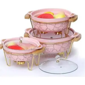 Ceramic Dinner Serving Dishes With Stand