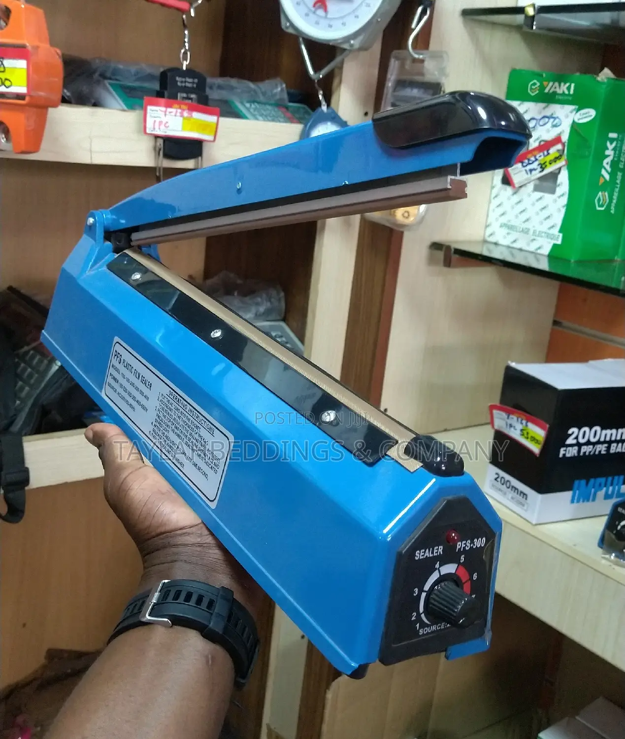 Impulse Heating Sealer Machine