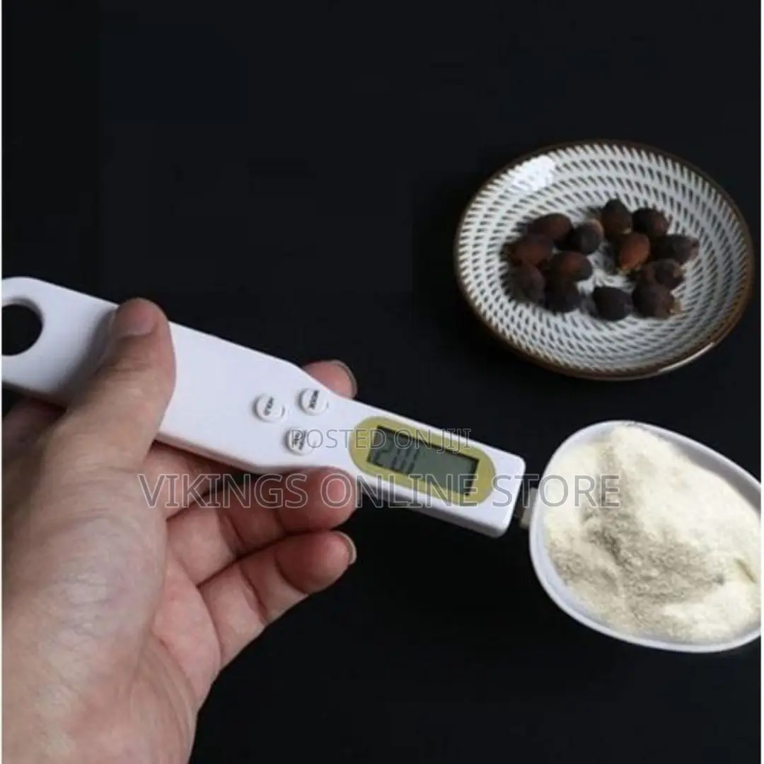 Digital Kitchen Spoon Scale, - White,