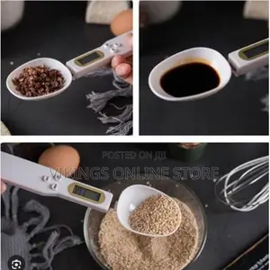 Digital Kitchen Spoon Scale, - White,