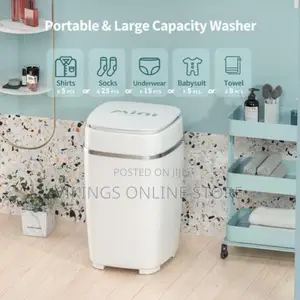 Portable Washing Machine, Compact Mini Washer 8lbs Capacity,