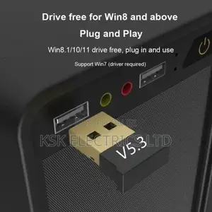 5.3 Adapter Wireless Bluetooth 5.1 Dongle Adapter for PC