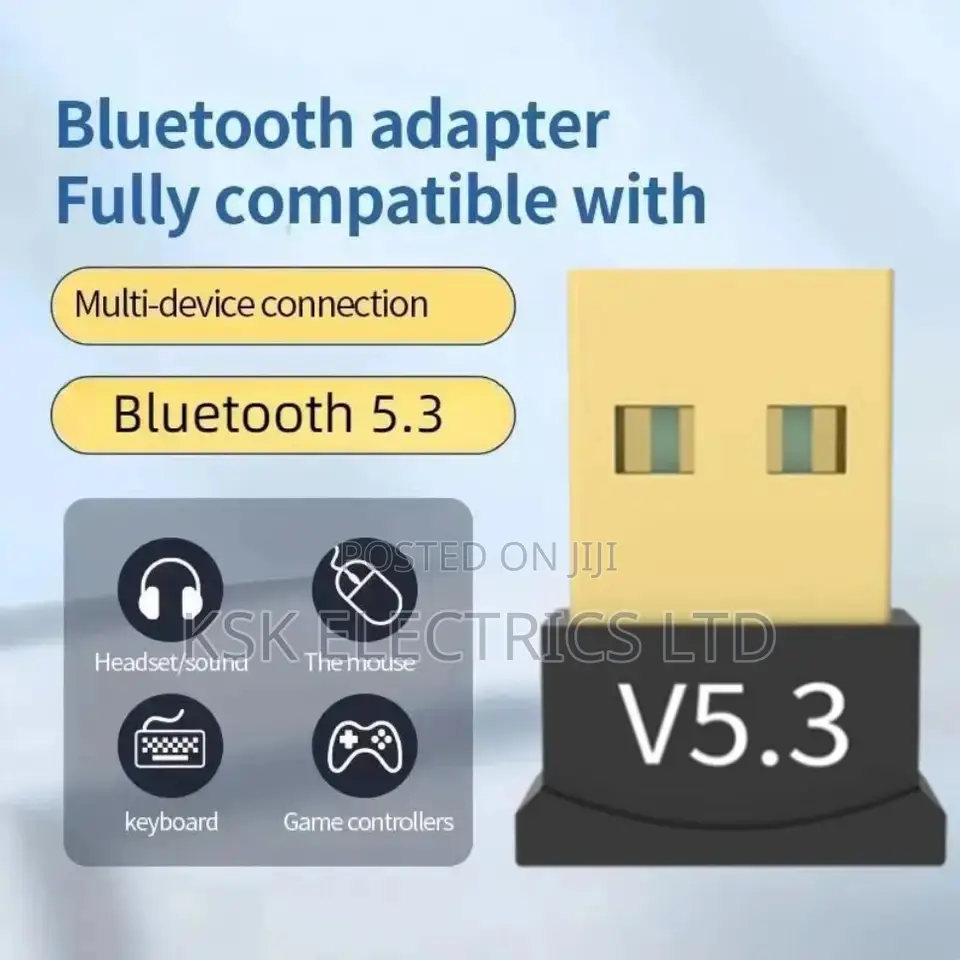 5.3 Adapter Wireless Bluetooth 5.1 Dongle Adapter for PC
