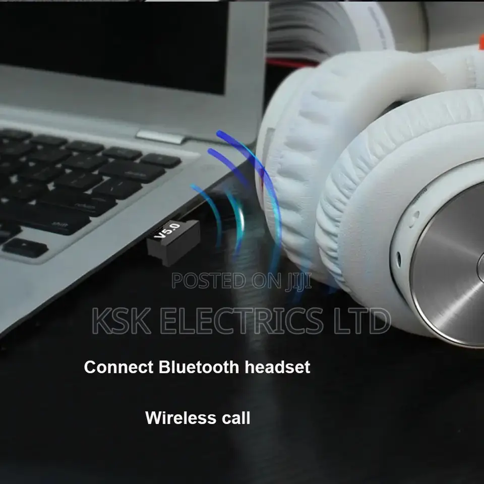USB Bluetooth-Compatible 5.0 Adapter Drive-Free Wireless