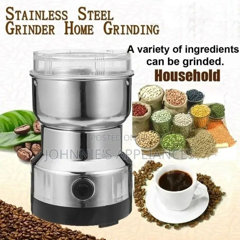 Stainless Steel Home Ingredients Grinder Electric