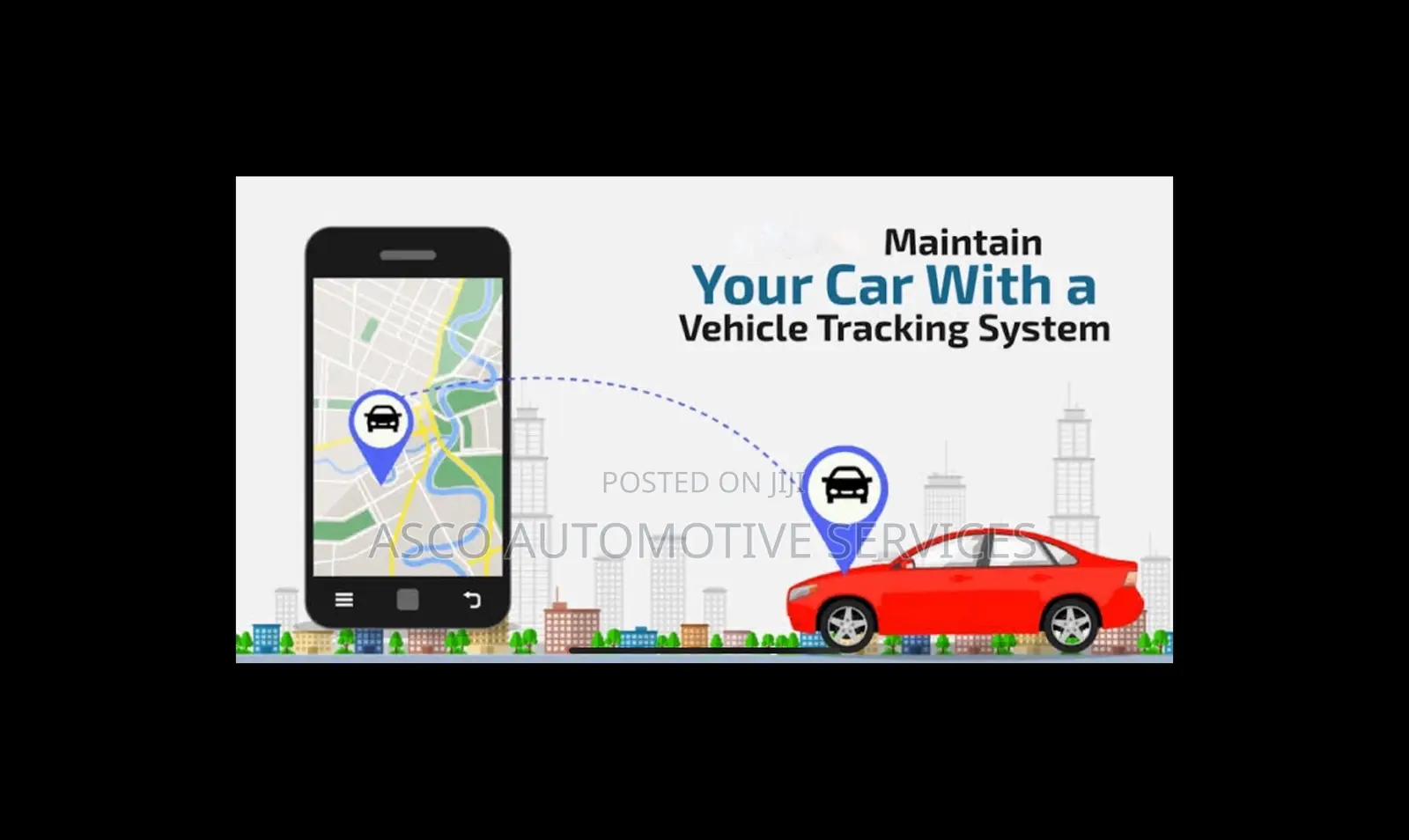 Vehicle Tracker Installation. For Car And Truck