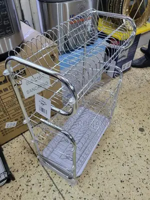 Strong Stainless Steel Dish Drainer Rack 4layers