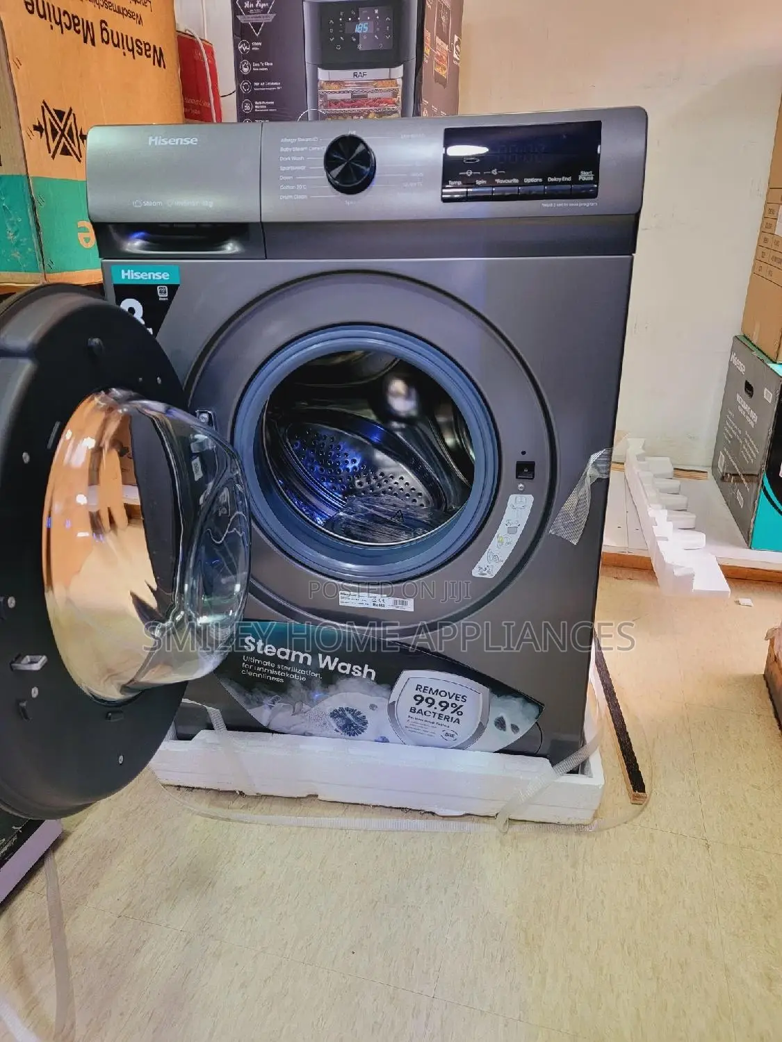 8kgs Hisense Front Loader Brand New